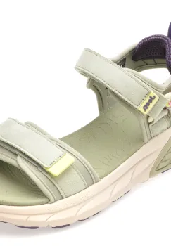 Sandale JEEP verzi, L51580A, din material textil imagine