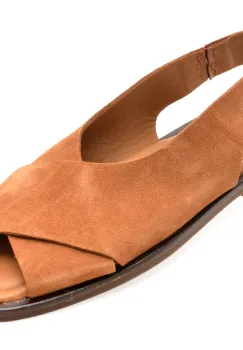 Sandale KRAUS maro, 3251803, din piele intoarsa imagine