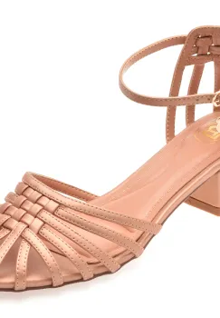 Sandale LAURA BIAGIOTTI bronz, 9031, din piele ecologica imagine