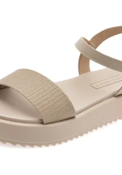 Sandale MOLECA gri, 5489114, din piele ecologica imagine