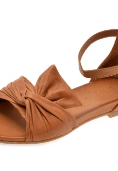 Sandale PLANET maro, 300711, din piele naturala imagine