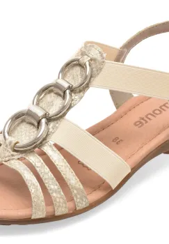 Sandale REMONTE gri, R3605, din piele ecologica imagine