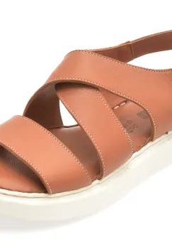 Sandale SHOOZY maro, EV4036, din piele naturala imagine