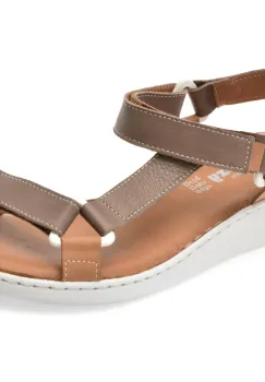 Sandale SHOOZY maro, EV4041, din piele naturala imagine