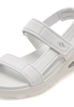 Sandale SKECHERS albe, UNO, din material textil imagine