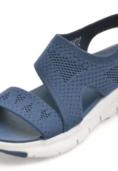 Sandale SKECHERS bleumarin, 119458, din material textil imagine
