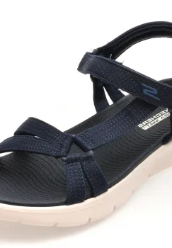 Sandale SKECHERS bleumarin, GO WALK FLEX, din material textil imagine