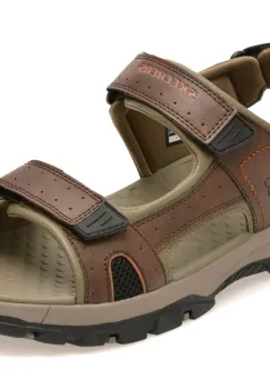 Sandale SKECHERS maro, 204106, din piele ecologica imagine