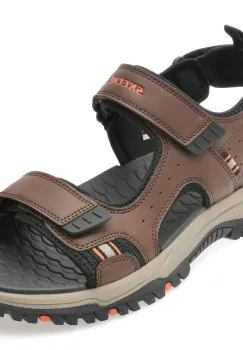 Sandale SKECHERS maro, PREWITT, din piele ecologica imagine