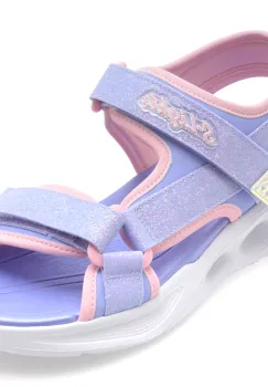 Sandale SKECHERS mov, 303024L, din piele ecologica imagine