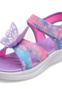 Sandale SKECHERS mov, 303109L, din piele ecologica imagine