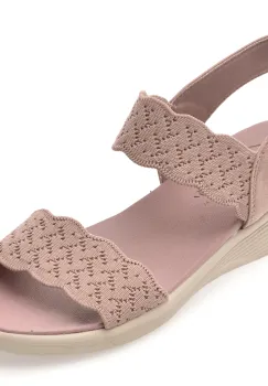 Sandale SKECHERS mov, ARYA, din material textil imagine