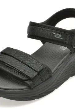 Sandale SKECHERS negre, 141617, din material textil imagine