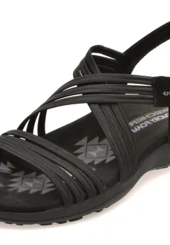 Sandale SKECHERS negre, 164036, din material textil imagine