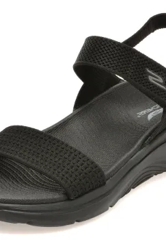 Sandale SKECHERS negre, GO WALK ARCH FIT 2.0, din material textil imagine