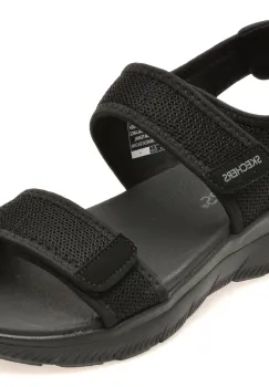 Sandale SKECHERS negre, SUMMITS, din material textil imagine
