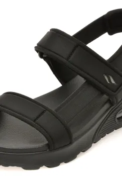 Sandale SKECHERS negre, UNO, din material textil imagine