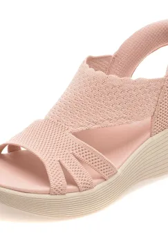 Sandale SKECHERS roz, PARALLEL LITE, din material textil imagine