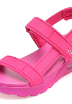 Sandale SKECHERS roz, UNO, din material textil imagine