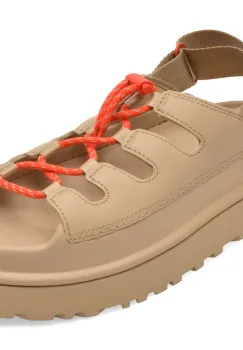 Sandale UGG bej, GOLDENGLOW TOGGLE, din piele naturala imagine