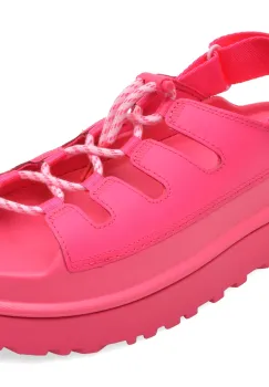 Sandale UGG fucsia, GOLDENGLOW TOGGLE, din piele naturala imagine