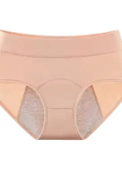 Chiloti Menstruali, Reutilizabili, Bumbac, CH074, Bej imagine