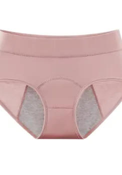 Chiloti Menstruali, Reutilizabili, Bumbac, CH076, Roz imagine