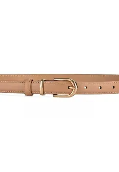 Curea dama C-188, piele naturala, Bej imagine