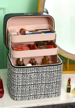 Geanta cosmetice, Vespera AC006, Negru imagine