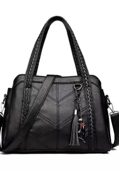 Geanta dama, Alya GT476, model negru imagine