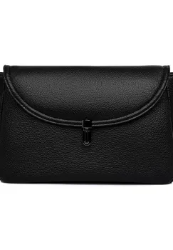 Geanta dama, Amadea GT3114, piele naturala, Negru imagine