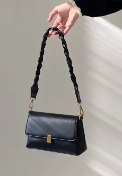 Geanta dama cu clapeta Miralyn GT3945, Neagra imagine