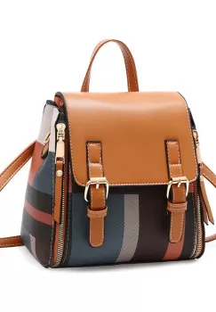Geanta dama, Dalia GT571, model multicolor - maro imagine