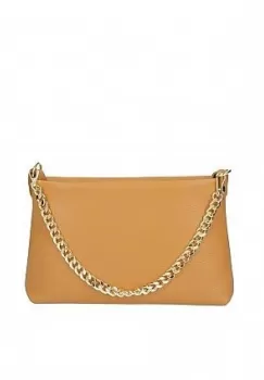 Geanta dama Delis, Esther GT2658, piele naturala, Cognac imagine