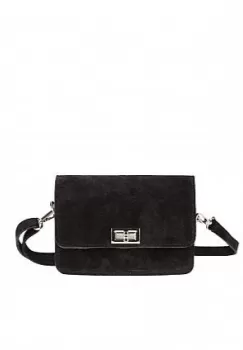 Geanta dama Delis, Shana GT2664, piele intoarsa, Negru imagine