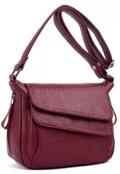 Geanta dama, E-LY GT471, model bordeaux imagine