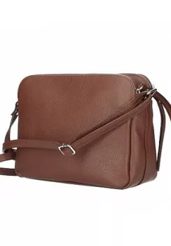 Geanta dama GT2671 Fosca, piele naturala, Maro imagine