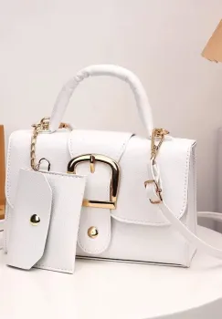 Geanta dama, Inaya GT3494, Alb imagine