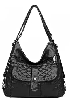 Geanta dama, Iolanda GT2157, Negru imagine