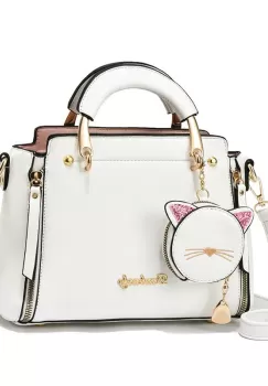 Geanta dama, Kitty GT2412, Alb imagine