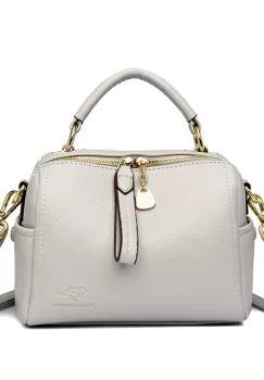 Geanta dama Maribella GT1882, model gri deschis imagine