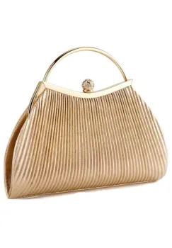 Geanta dama ocazie, GT3140 Cedonia, Auriu imagine