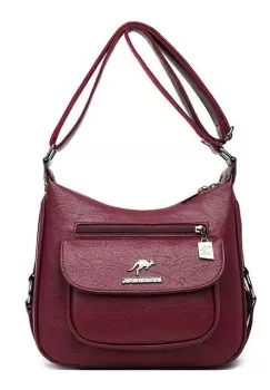 Geanta dama Raissa GT988, model bordo imagine