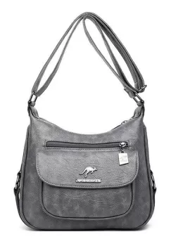 Geanta dama Raissa GT989, model gri imagine