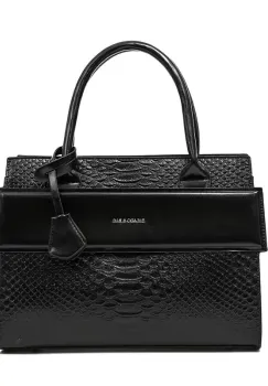 Geanta dama structurata Nalira GT3952, Negru imagine