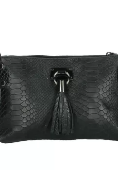 Geanta dama Theresa GT1749, piele naturala, Negru imagine