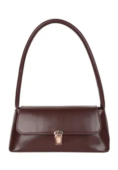 Geanta dama tip baguette,Elinore GT3989, Bordo imagine