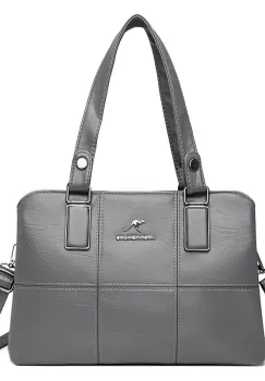 Geanta dama, Wilderose GT2520, Gri imagine