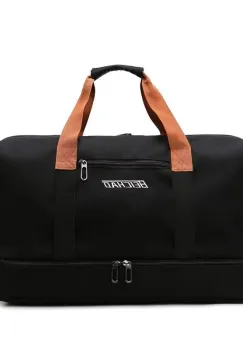 Geanta de calatorie, Clarina GT3165, Negru imagine