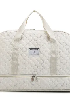 Geanta de calatorie, Mairead GT2955, Crem imagine